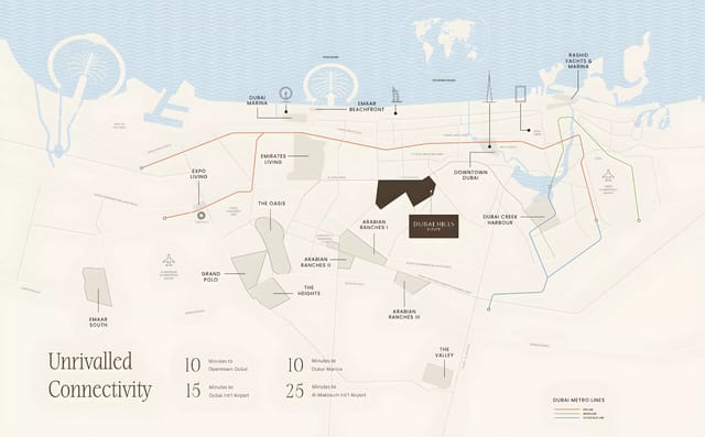 Vida Residences Hillside by Emaar Properties - View Image 12 Vida Residences Hillside - Emaar Properties Development - Image 12 of 12