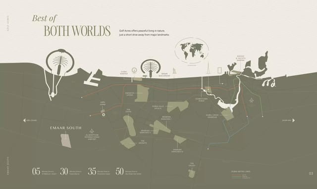 Golf Acres by Emaar Properties - View Image 6 Golf Acres - Emaar Properties Development - Image 6 of 9