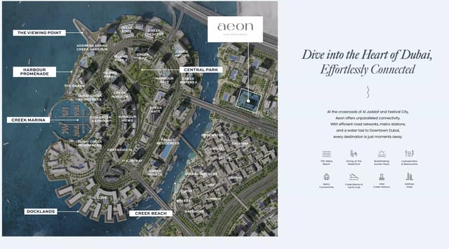 Aeon - Luxury Apartment in Dubai, Dubai Creek Harbour (The Lagoons), Aeon by Emaar Properties