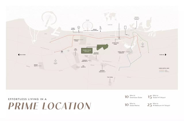 Golf Hillside by Emaar Properties - View Image 2 Golf Hillside - Emaar Properties Development - Image 2 of 9