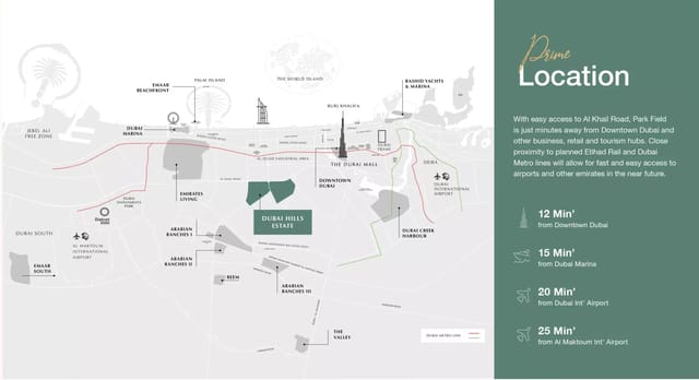 Park Field by Emaar Properties - View Image 7 Park Field - Emaar Properties Development - Image 7 of 7