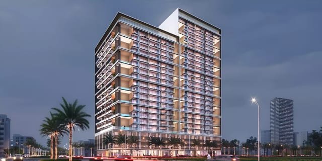 View Binghatti Orchid - Binghatti Developers Development Binghatti Orchid - Luxury Apartment in Dubai, Jumeirah Village Circle, Binghatti Orchid by Binghatti Developers