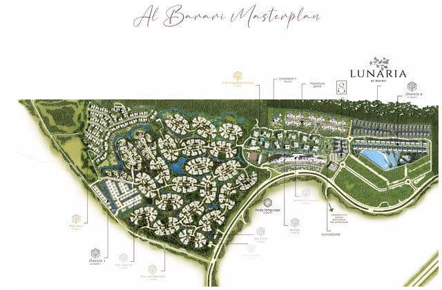 Lunaria Al Barari - Al Barari Development - Image 3 of 6