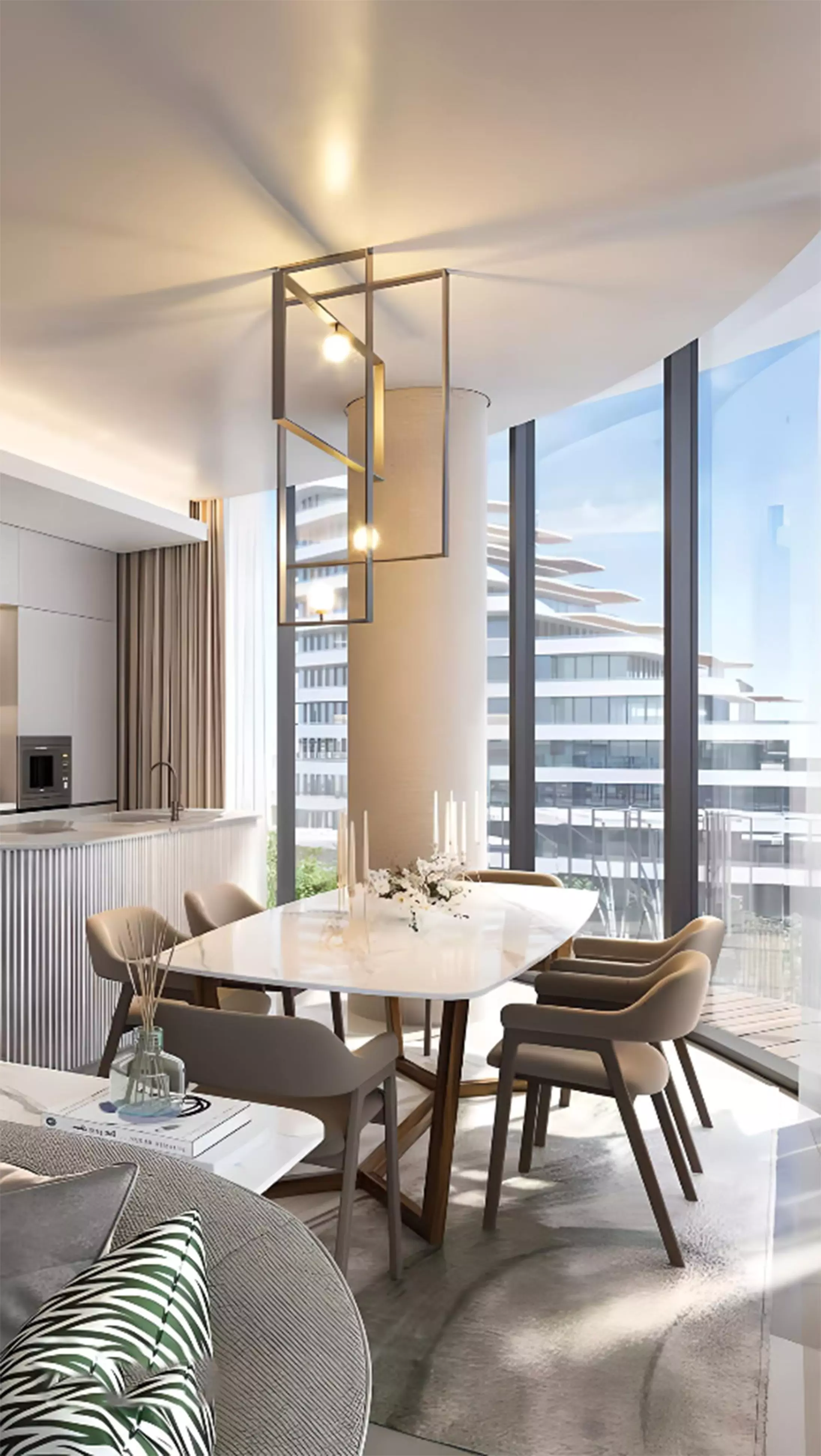 View Al Danah Residential Tower - Dubai Investment Properties Development Al Danah Residential Tower - Luxury Apartment, Penthouse in Ras Al Khaimah, Al Marjan Island, Danah Bay by Dubai Investment Properties