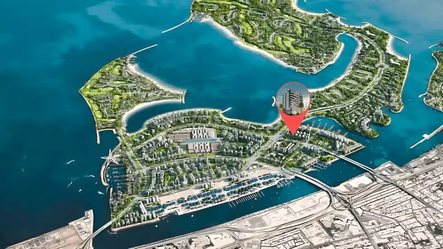 Sea View Residence Club House by Sama Ezdan Development - View Image 1 Sea View Residence Club House - Sama Ezdan Development Development - Image 1 of 6