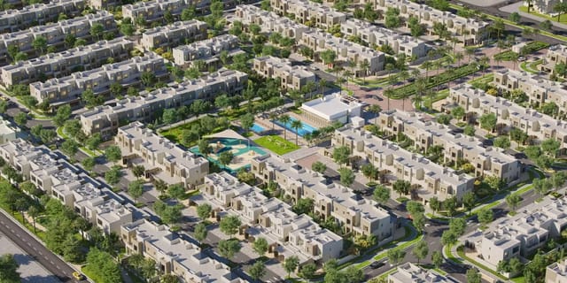 Reem Townhouses - Luxury Townhouse in Dubai, Town Square, Reem Townhouses by Nshama