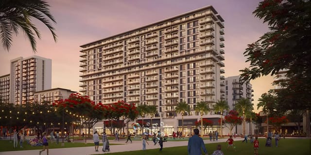 View Ayala on the Park - Nshama Development Ayala on the Park - Luxury Apartment in Dubai, Town Square, Ayala on the Park by Nshama