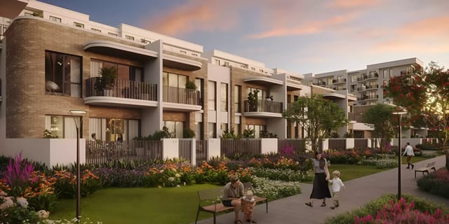 The Mayfair - Luxury Apartment in Dubai, Town Square, The Mayfair by Nshama