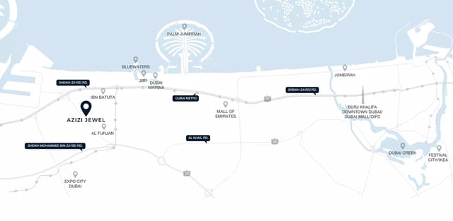 Azizi Jewel - Luxury Apartment in Dubai, Al Furjan, Azizi Jewel by Azizi Developments