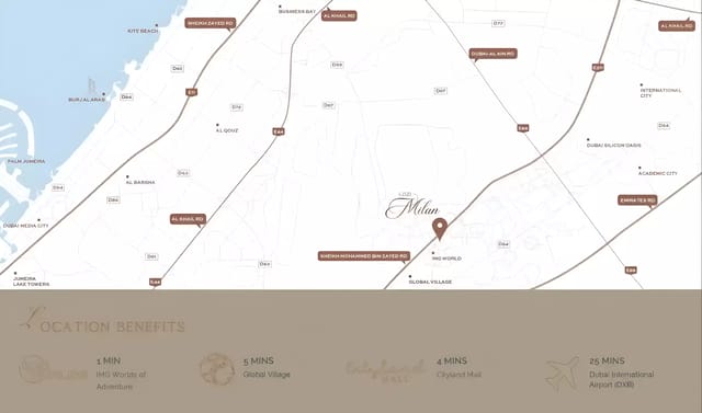 Azizi Milan 9 - Azizi Developments Development - Image 4 of 4