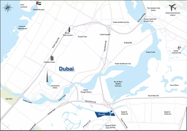 View Azizi Riviera 18 - Azizi Developments Development Azizi Riviera 18 - Luxury Apartment in Dubai, Meydan, Meydan One, AZIZI RIviera 18 by Azizi Developments