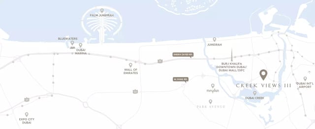 Creek Views Phase 3 By Azizi by Azizi Developments - View Image 2 Creek Views Phase 3 By Azizi - Azizi Developments Development - Image 2 of 13