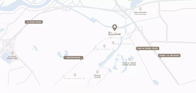 View Azizi Riviera 65 - Azizi Developments Development Azizi Riviera 65 - Luxury Apartment in Dubai, Meydan, Meydan One, Azizi Riviera 65 by Azizi Developments