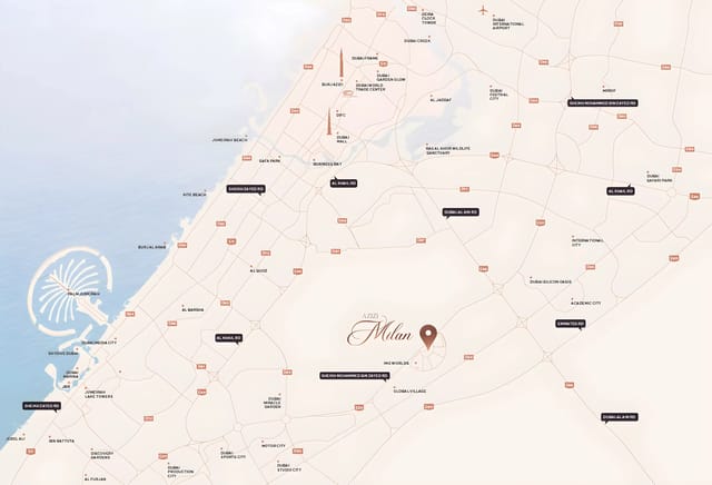 Azizi Milan Heights - Azizi Developments Development - Image 2 of 2