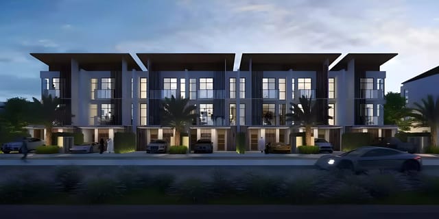 View Motor City Hills - Union Properties P.J.S.C Development Motor City Hills - Luxury Townhouse in Dubai, Motor City, Motor City Hills by Union Properties P.J.S.C