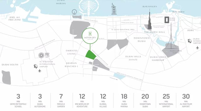 Motor City Hills by Union Properties P.J.S.C - View Image 5 Motor City Hills - Union Properties P.J.S.C Development - Image 5 of 5