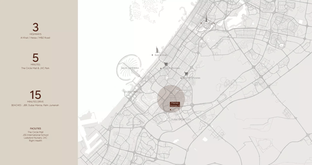 Marwa Homes Phase 4 By New World - Luxury Townhouse in Dubai, Jumeirah Village Circle, Marwa Homes 4 by New World Developments