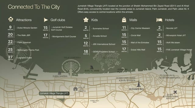 Silviana Park Living - Luxury Apartment in Dubai, Jumeirah Village Triangle by Object 1