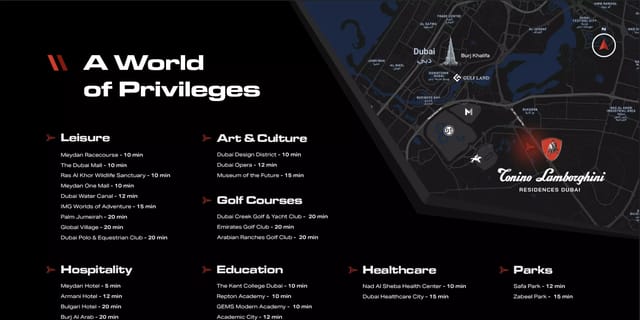 Tonino Lamborghini Residences - Gulf Land Property Developers Development - Image 6 of 11