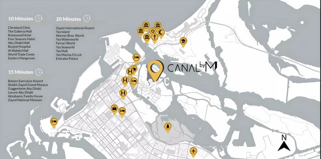 Canal by M - Luxury Apartment, Penthouse, Townhouse in Abu Dhabi, Al Reem Island, Shams Abu Dhabi, Canal By M by GEFINOR LIMITED