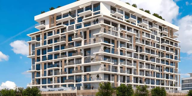 View Serene Gardens By Prescott Real Estate - Prescott Real Estate Development Development Serene Gardens By Prescott Real Estate - Luxury Apartment in Dubai, Discovery Gardens, Serene Gardens by Prescott Real Estate Development